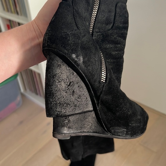 Fall must have! Game of Thrones inspired Helmet Lang thigh high leather boots. 7 - Picture 4 of 7